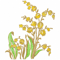 Flowers And Tree Embroidery Design 12 Flowers And Tree Embroidery Design 12